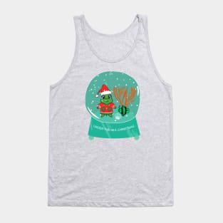 UNDER The Sea Christmas Snowglobe Tank Top